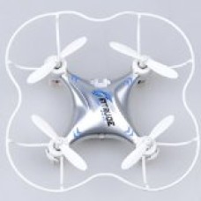 GPTOYS SPACE TREK Nano 2.4GHz & 6 Axis Gyro Quadcopter Drone Rc Explorers Helicopter Quad Copter Advance 360 Flip Silver